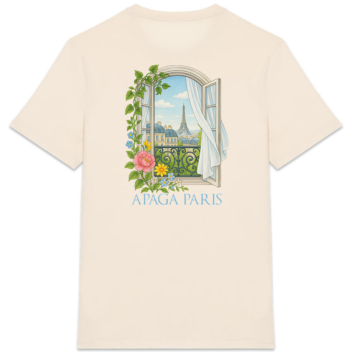 Tshirt fenêtre Paris