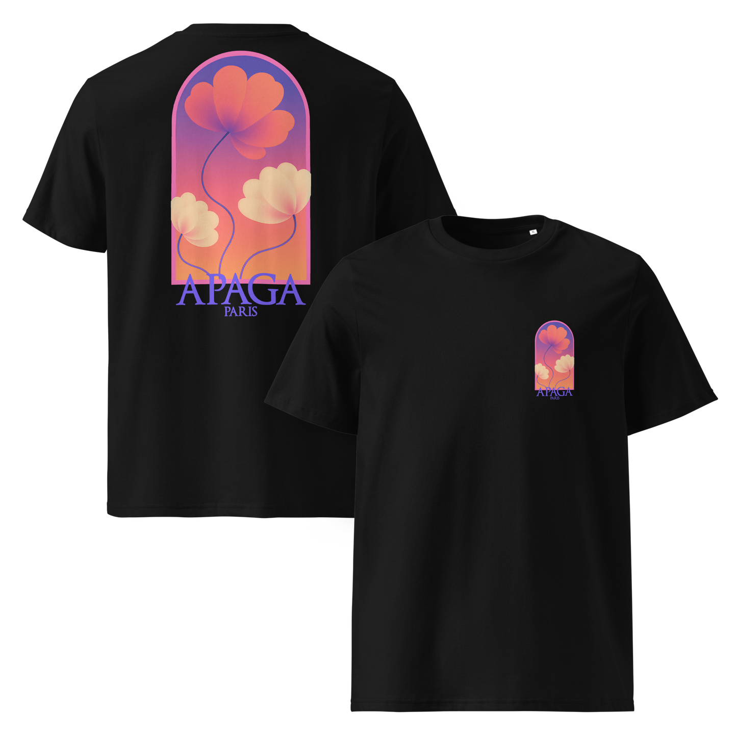 T-shirt APAGA Fleurs du Soir